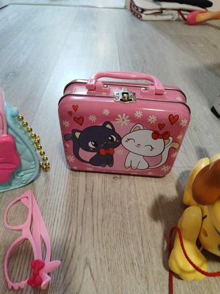 Perro fisher price, bolso complentos/met