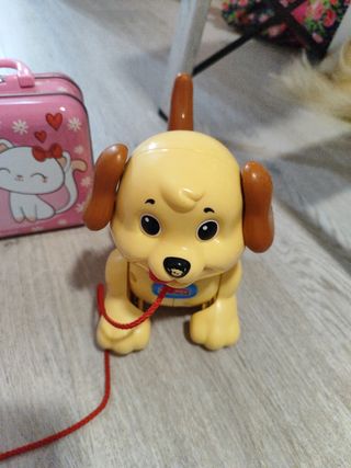 Perro fisher price, bolso complentos/met