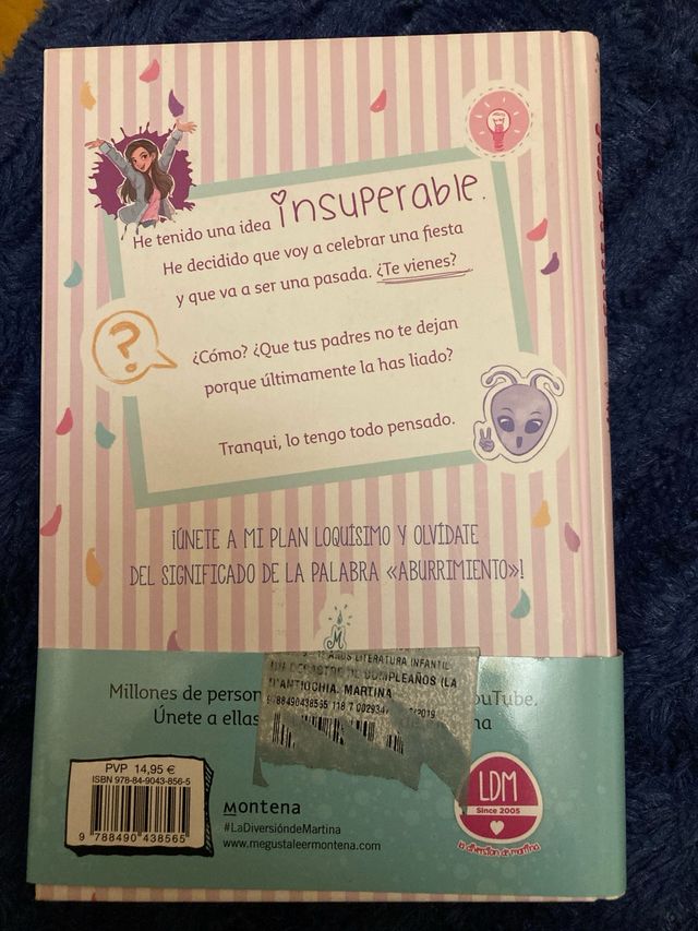 Libro infanti juvenil: La Diversión de Martina