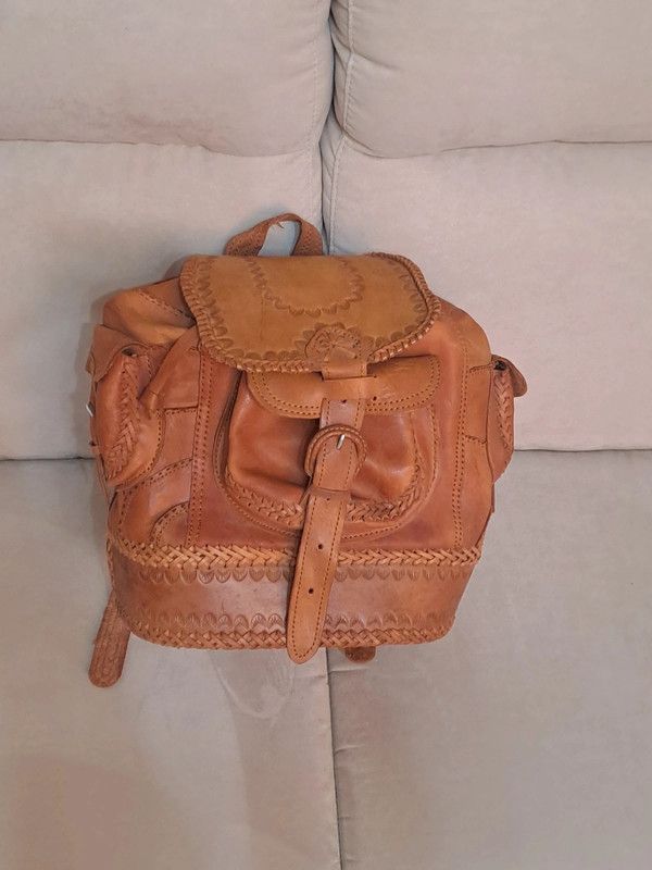 Zaino in cuoio