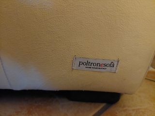 Divano in Pelle Poltrone & Sofà 