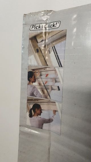 2 cortinas venecianas Velux Blancas