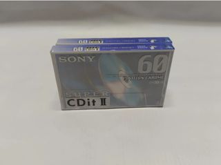 Due audiocassette Sony 60 Min.