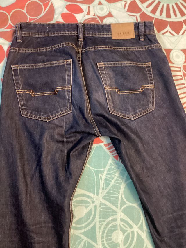 Pantalon vaquero hombre 42 EasyWear Denim Straight