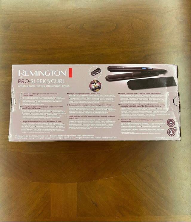 Plancha de pelo Remington Pro