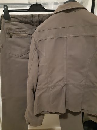 Completo vintage donna giacca e pantaloni