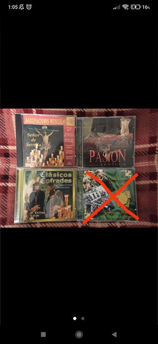 CDs discos musica Semana Santa