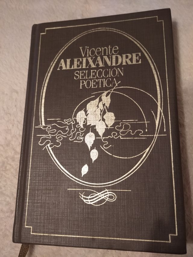 Libro antiguo Vicente Aleixandre 