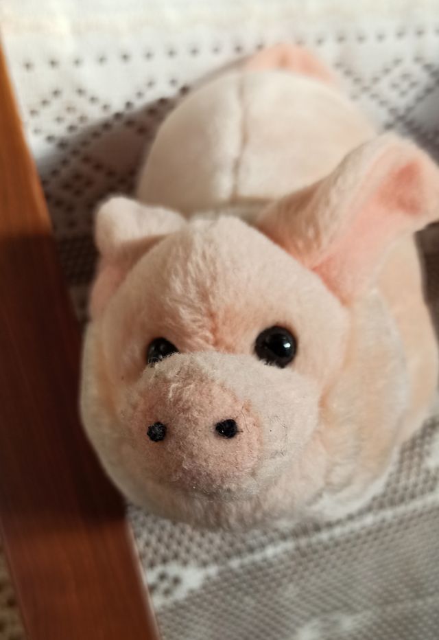 Peluche Trudi maialino 20 cm