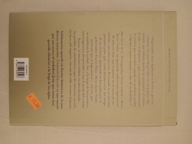 El testamento del pescador. César Vidal.
