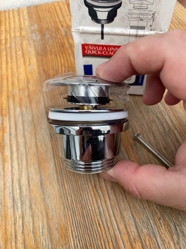 Válvula click clack