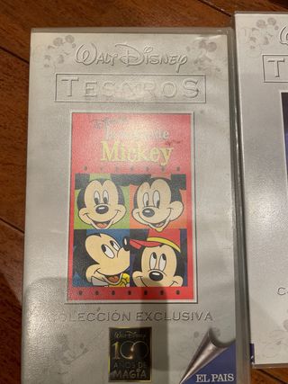 VHS Wall Disney Peliculas