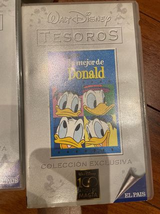 VHS Wall Disney Peliculas