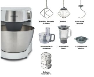 Robot De Cocina-Amasadora-Exprimidora-Picadora