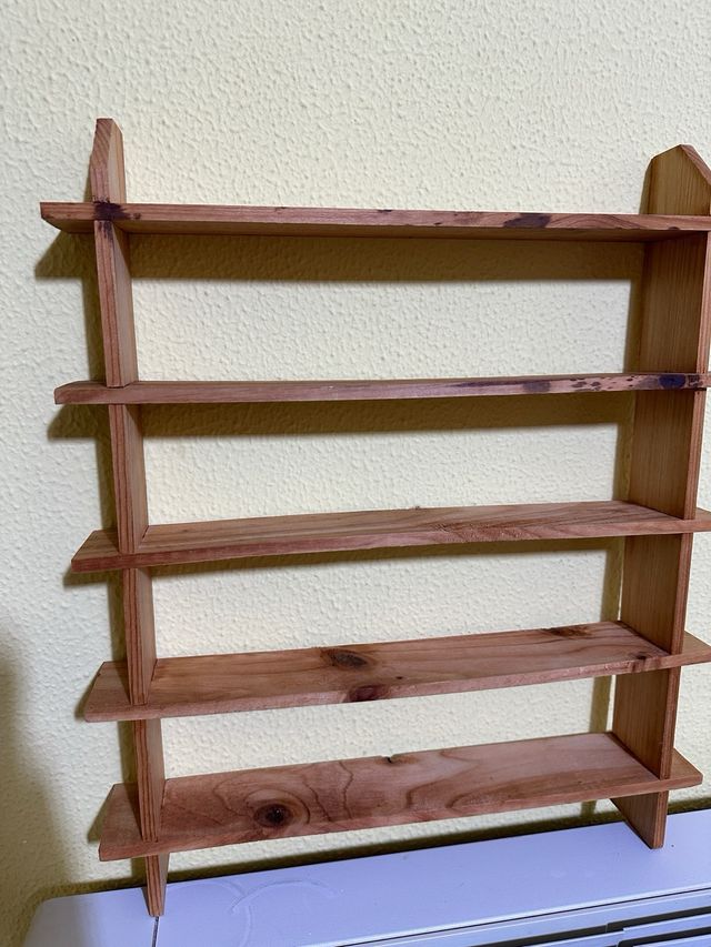 estanteria madera