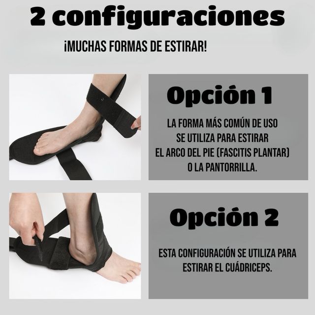 correa estiramiento fascitis plantar yoga runner