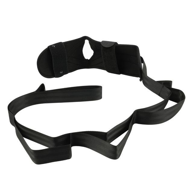 correa estiramiento fascitis plantar yoga runner