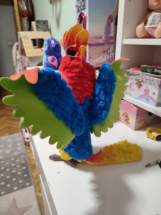 Divertente vero pappagallo