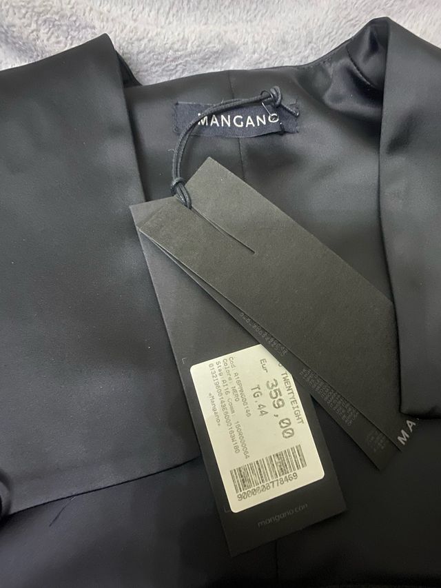 Abito nero da donna Mangano taglia 44