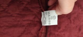 3 almofadas bordeaux 50 cm por 50 cm