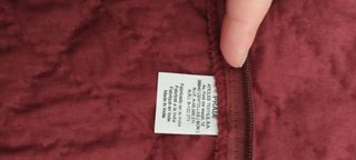 3 almofadas bordeaux 50 cm por 50 cm