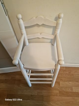 TRONA DE NIÑO DE MADERA