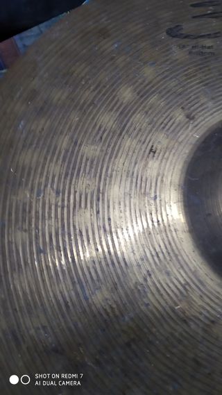 Platillo para batería.