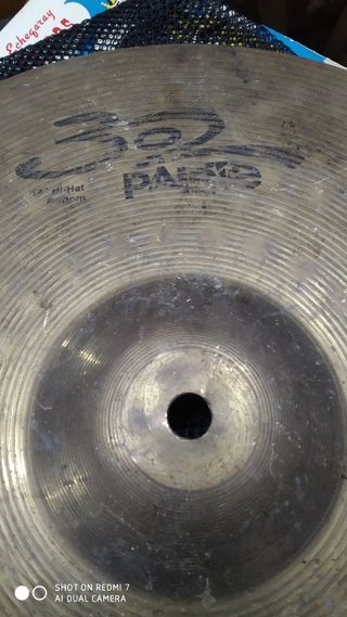 Platillo para batería.
