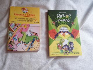 Libro Geronimo Stilton y otro