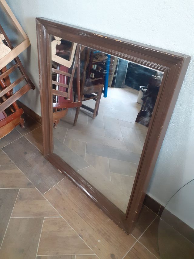 Espejo antiguo, perfecto estado, muy bonito.