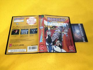 ROBOCOP VERSUS VS THE TERMINATOR SEGA GAME GEAR GG CARTOUCHE