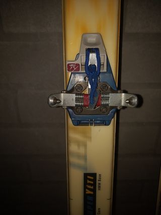 Esquis de travesía.