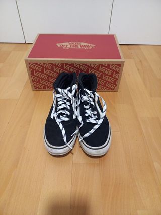 VANS botas NEGRAS 