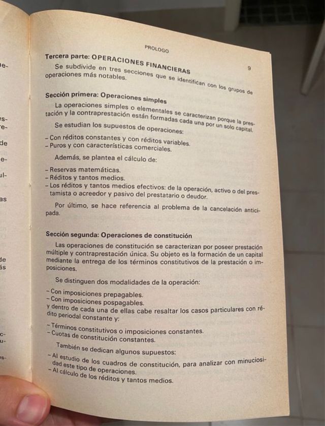 Enfoque práctico de las operaciones de matemática