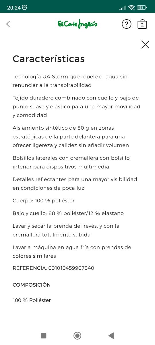 Sudadera hombre boomerang M