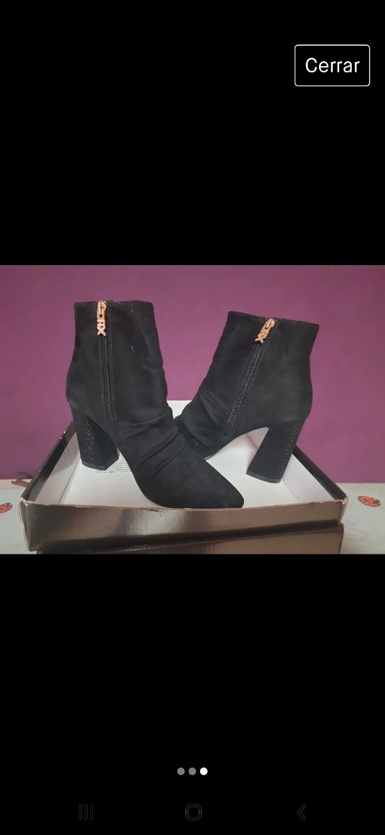 Botin vestir mujer