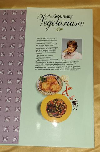 EL GOURMET VEGETARIANO, LIBRO COCINA + 85 RECETAS