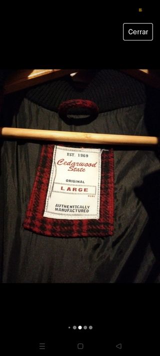 Cazadora vintage talla L de Cedarwood