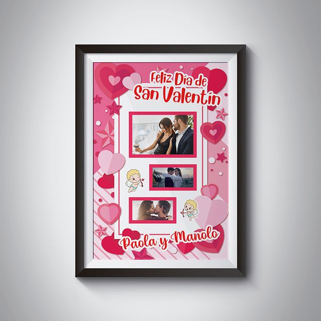 Cuadro personalizado San Valentin