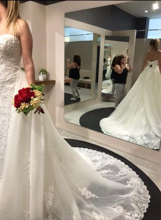 vestido novia sin estrenar
