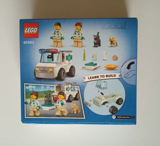 LEGO 60382 Furgoneta Veterinaria de Rescate - City