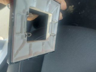 Embellecedor interruptor luz