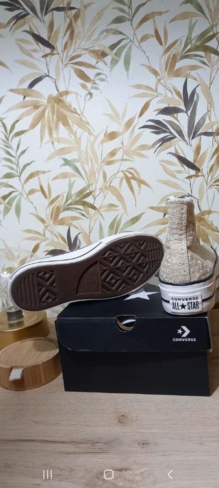Converse All Star botín plataforma.