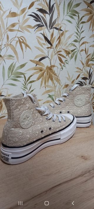Converse All Star botín plataforma.