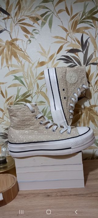 Converse All Star botín plataforma.
