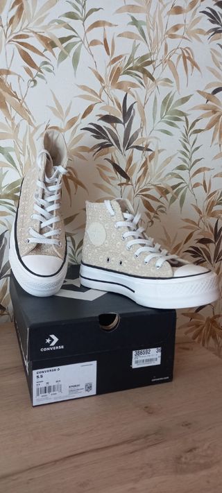 Converse All Star botín plataforma.