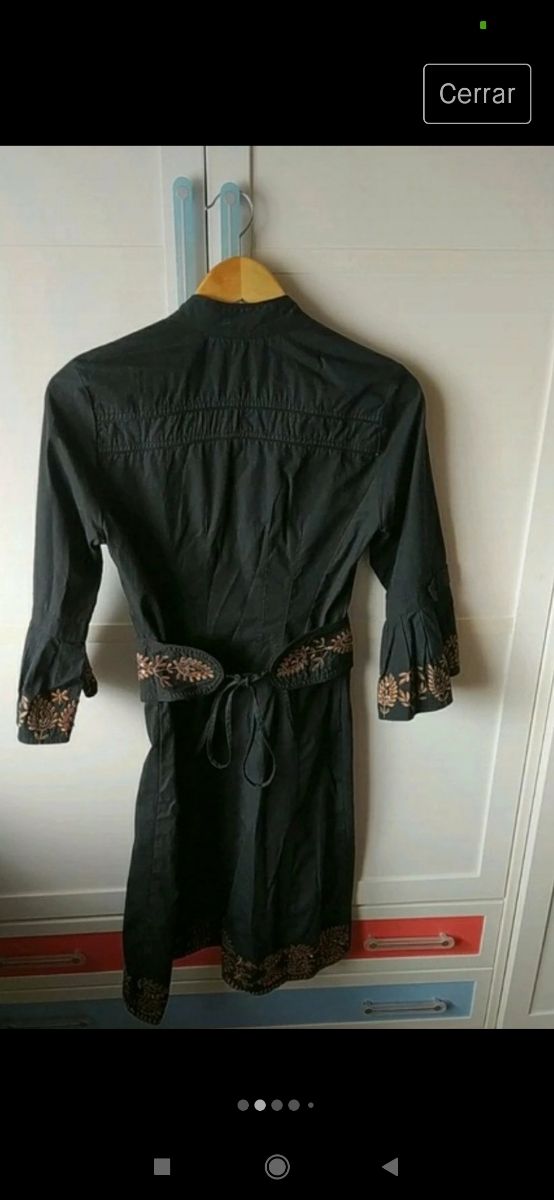 Vestido Almatrichi negro talla 38