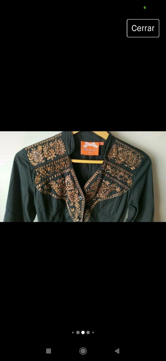 Vestido Almatrichi negro talla 38