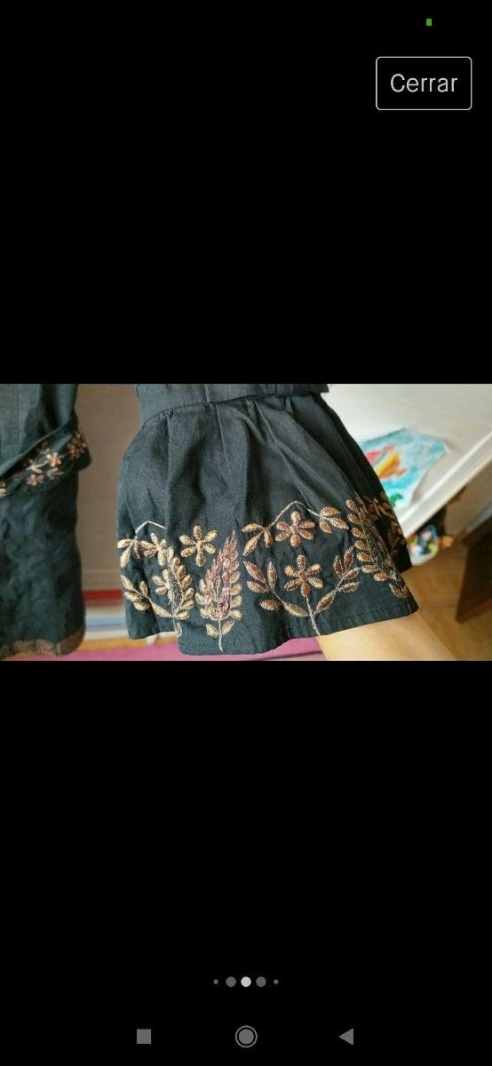 Vestido Almatrichi negro talla 38