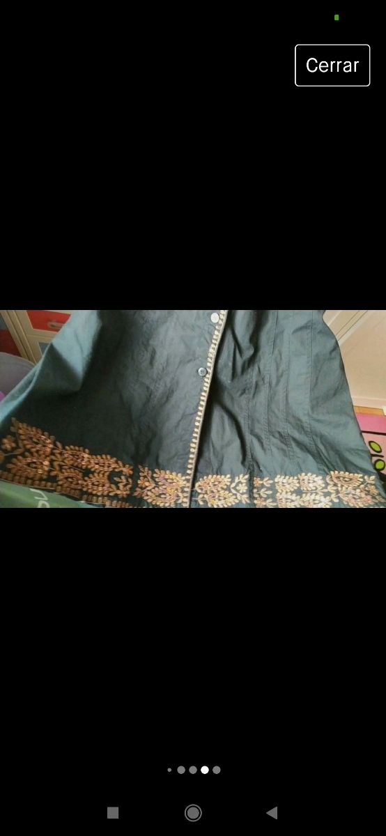 Vestido Almatrichi negro talla 38